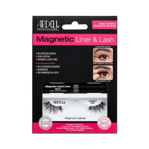 Ciglia Magnetiche + Eyeliner Magnetico Kit Ardell Accents002